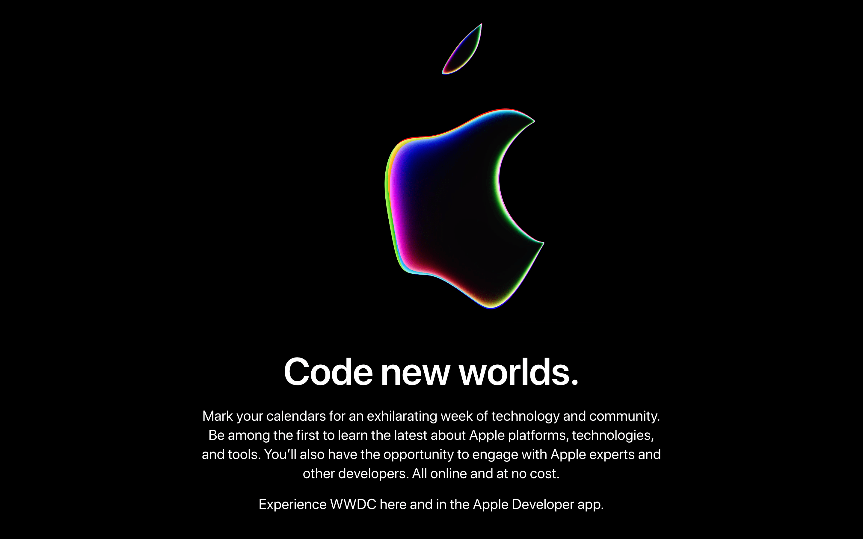 apple wwdc invitation